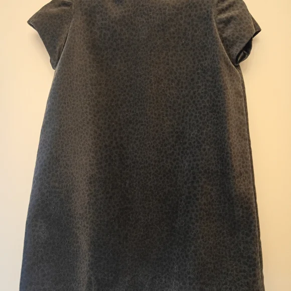 Classy Vintage Helena Charcoal  2pc Suit with Faux Fur Trim (Girls 3T) - Picture 4 of 8